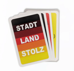 Kartenspiel Stadt, Land, Stolz